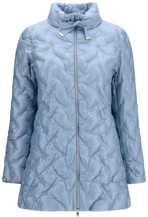 Herno Herno Blue Polyester Full-Length Jacket