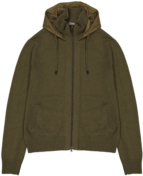Herno Herno Cashmere Zipped Sweater