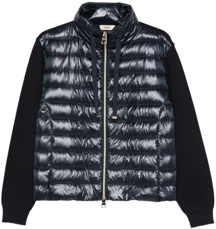 Herno Coats Navy