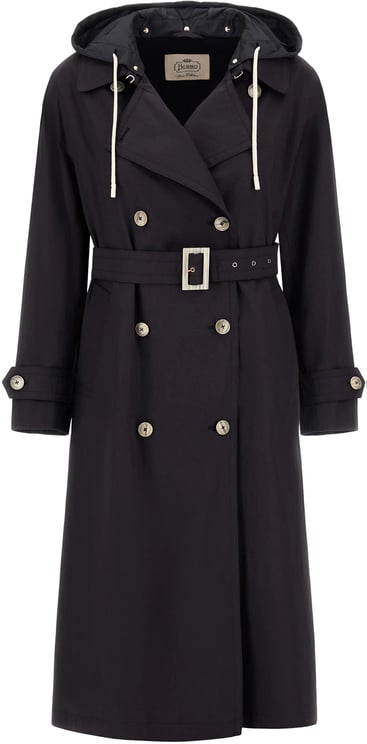 Herno Coats Blu Navy