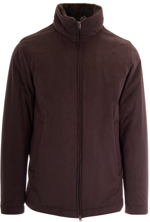 Herno Coats Marrone Scuro