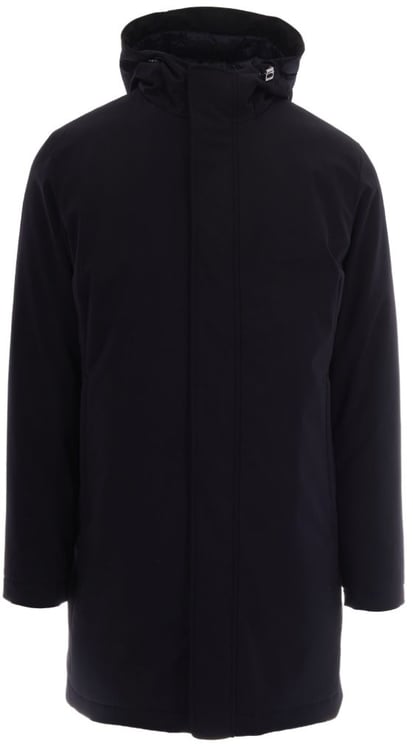 Herno Coats Navy