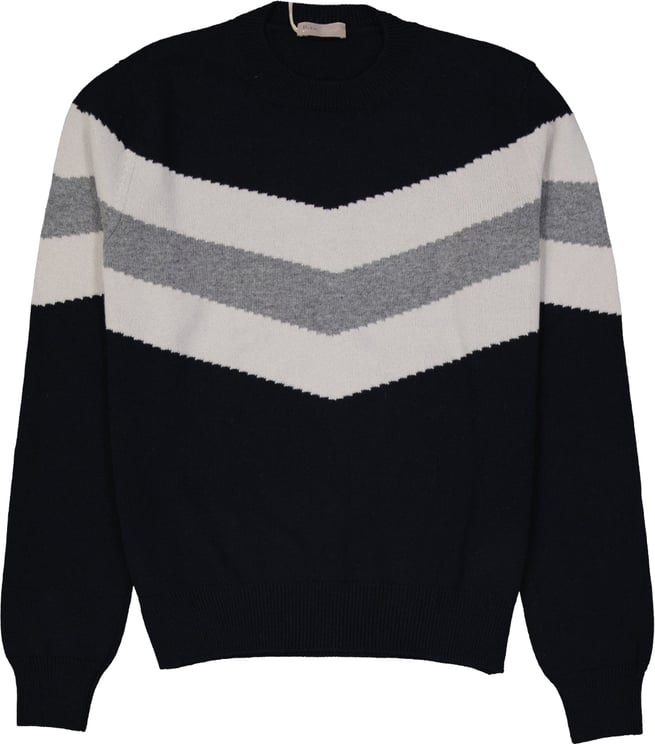 Herno Herno  zigzag-stripe sweater