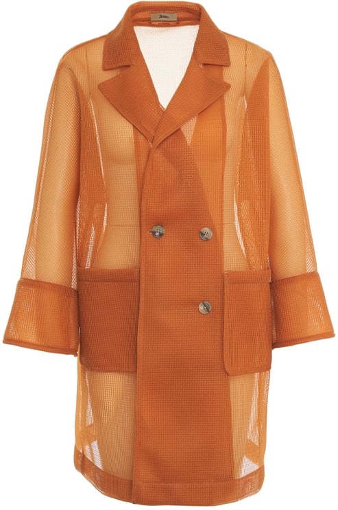 Herno Semi transparent coat