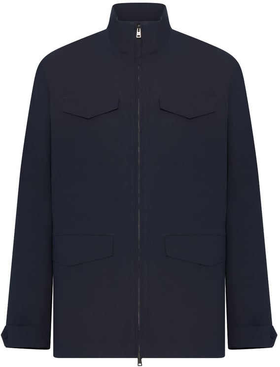 Herno Coats Blu Navy