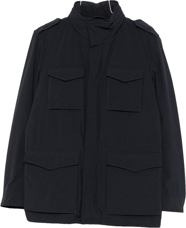 Herno Coats Navy