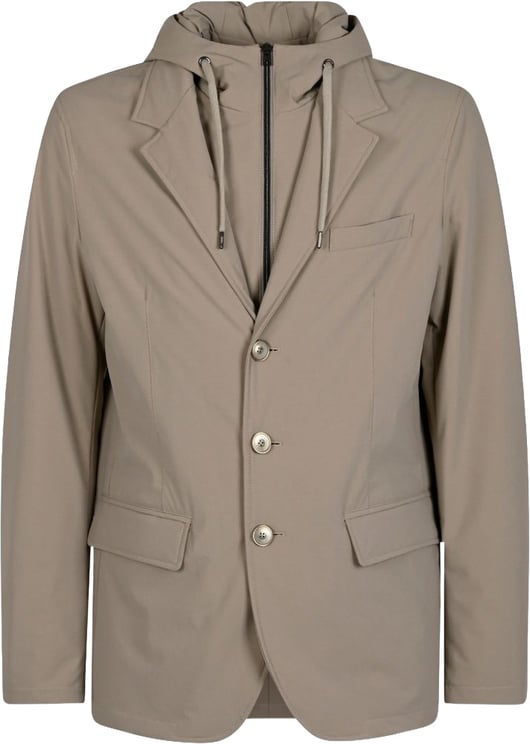 Herno Jackets Beige