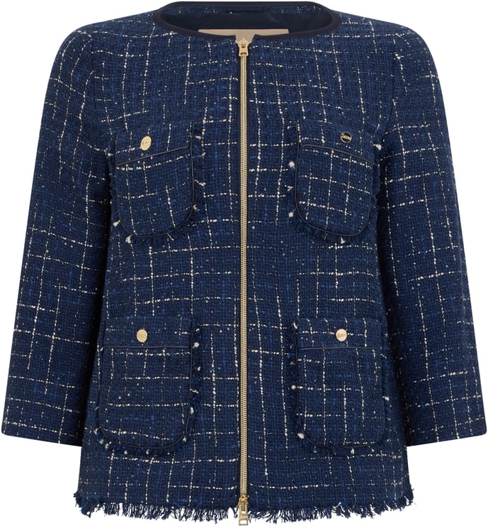 Herno Elegant and versatile dark blue jacket