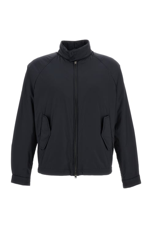 Herno Navy Blue Contemporary Short Jacket