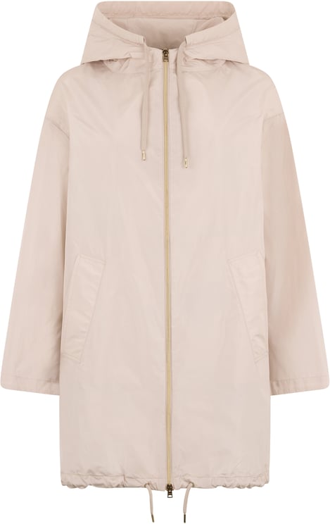 Herno Light pink jacket with adjustable hood