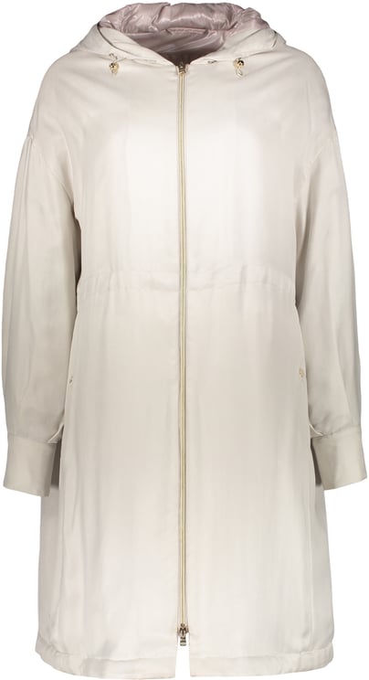 Herno Beige jacket with hood