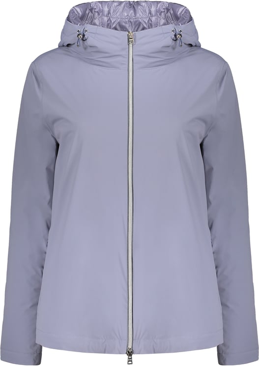 Herno Hooded full-zip down jacket