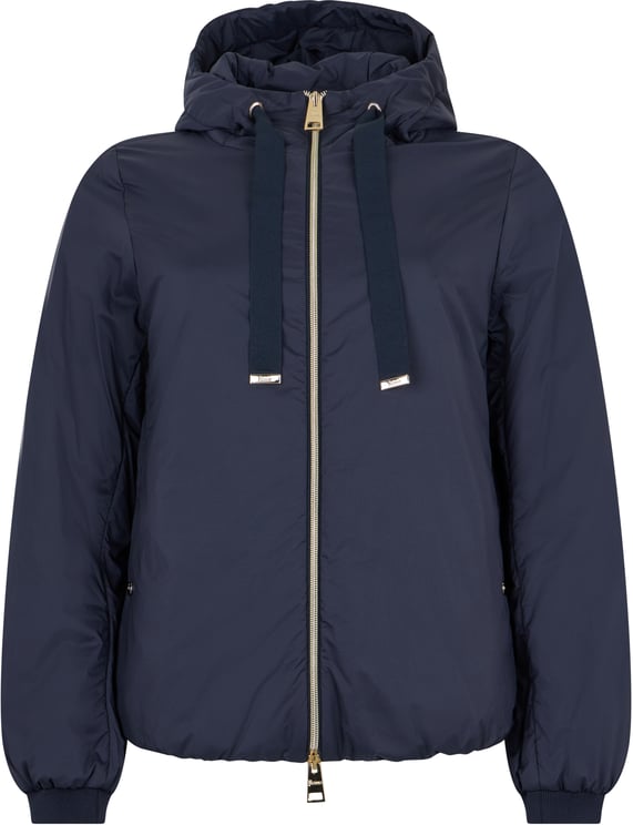Herno Dark blue parka with a versatile design