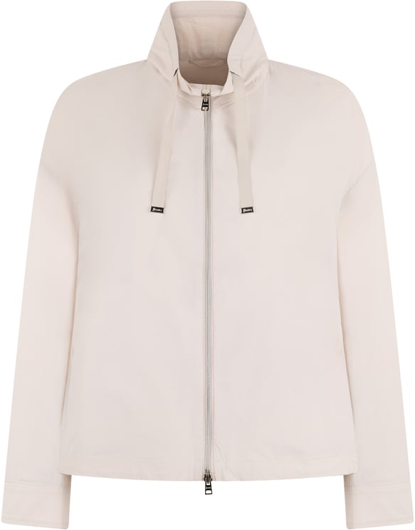 Herno Light jacket with zipper and high collar