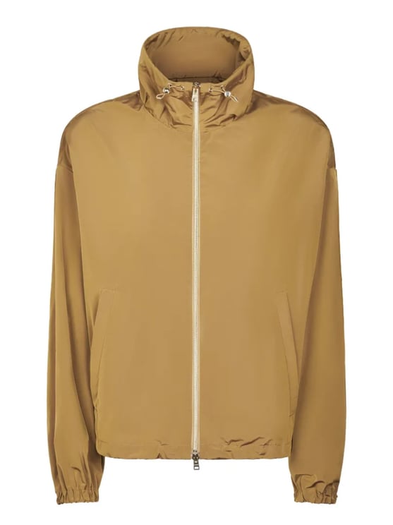 Herno Brown New Techno Taffeta Jacket