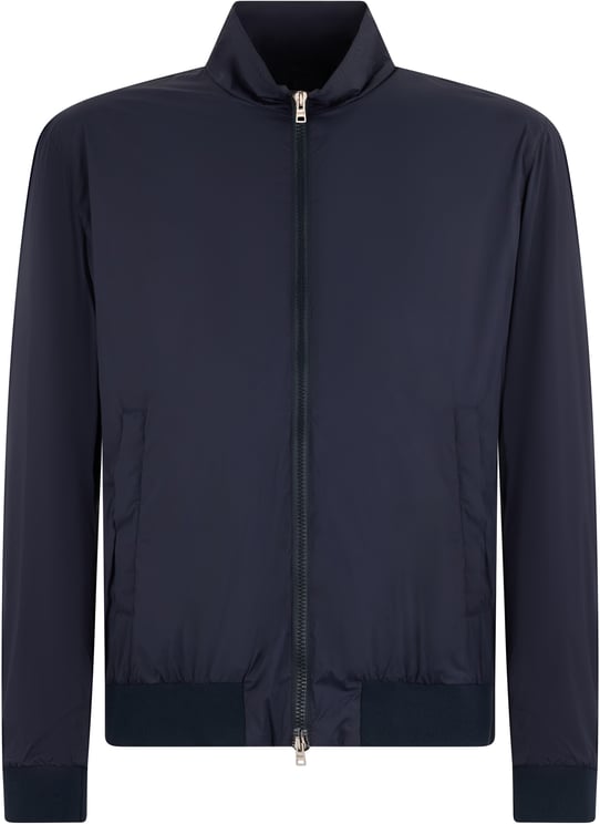 Herno Light blue dark jacket, modern and versatile style