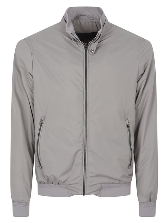 Herno Versatile Grey Bomber Jacket