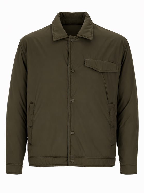 Herno Herno Minimalist Boxy Padded Bomber Jacket