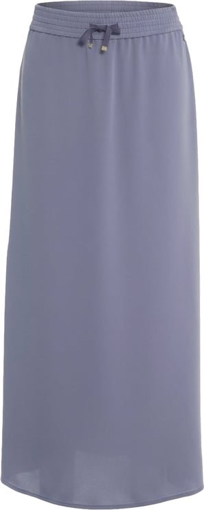 Herno Satin midi skirt