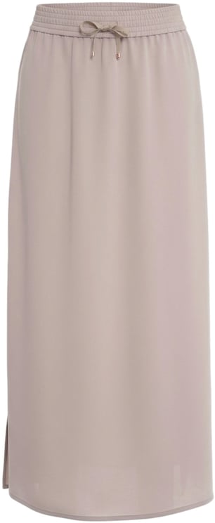 Herno Satin midi skirt