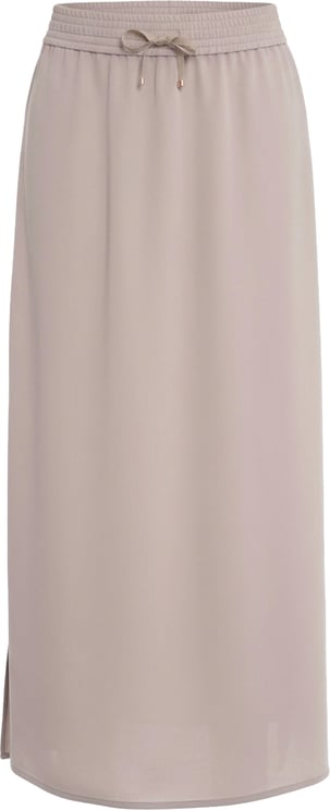 Herno Satin midi skirt