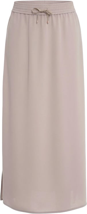 Herno Satin midi skirt