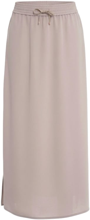 Herno Satin midi skirt