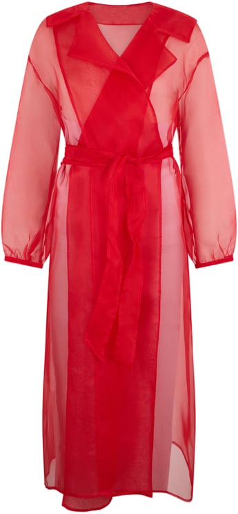 Herno Long red elegant and comfortable robe