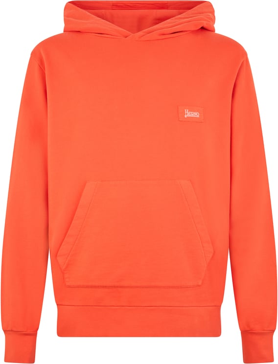 Herno Orange hoodie