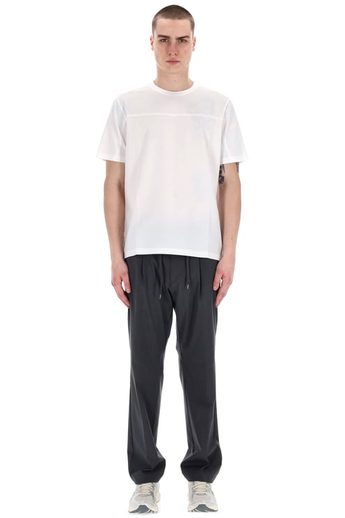 Herno Cotton T-Shirt with Thermo Taping