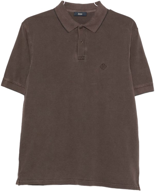 Herno T-Shirts And Polos Brown