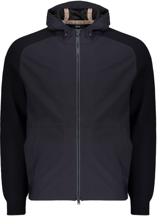 Herno Jacket with zip closure and hood
