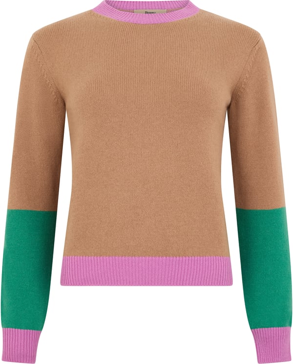 Herno Multicolored cashmere sweater