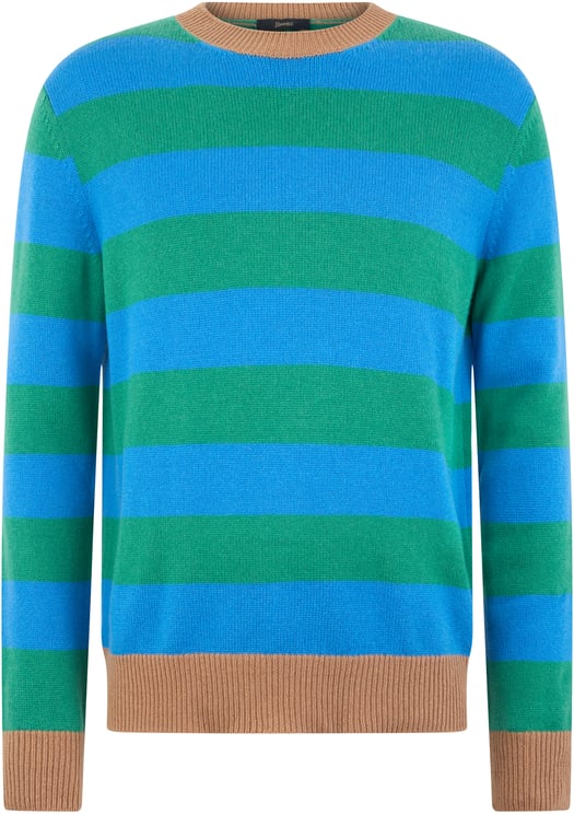 Herno Soft, comfortable, and casual striped sweater