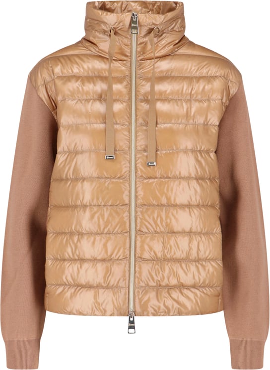 Herno Grey 2.5 L High-Collar Zip Jacket