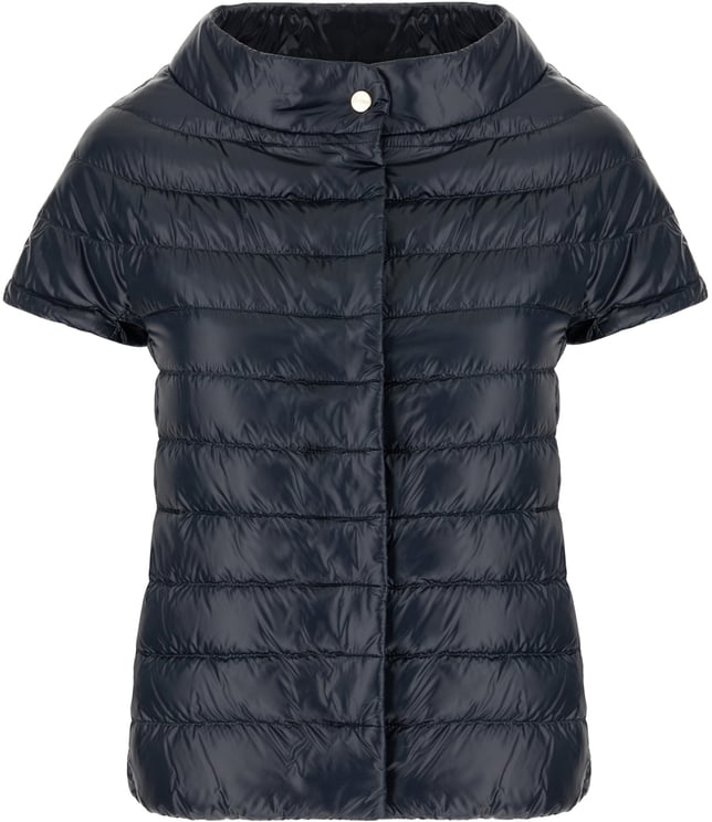 Herno Herno Navy blue nylon down jacket