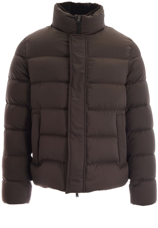 Herno Coats Tortora Scuro