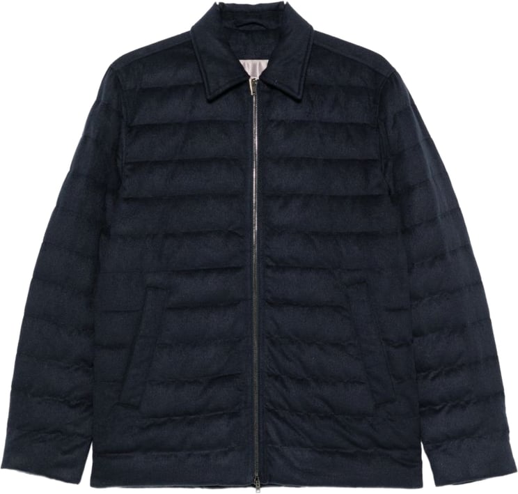 Herno Coats Navy