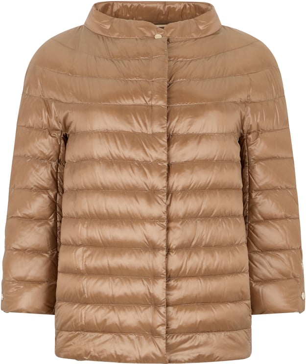 Herno Brown winter jacket with versatile design