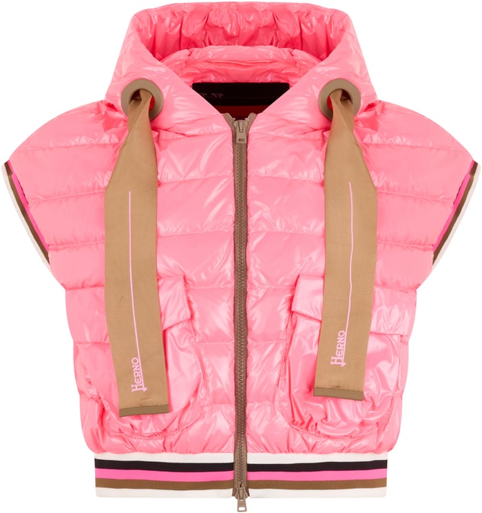 Herno Short Sleeveless Down Jacket