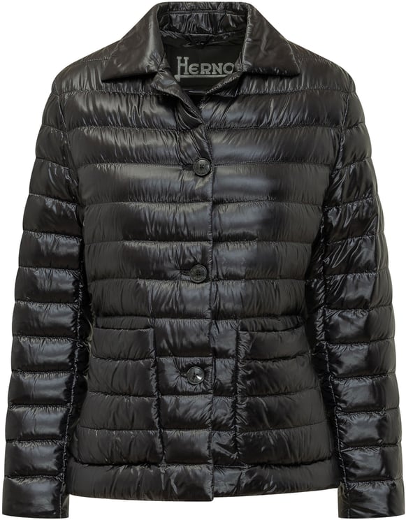 Herno Piumino Giacca con Collo Camicia