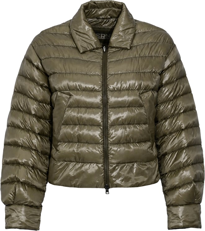 Herno Coats Verde Militare