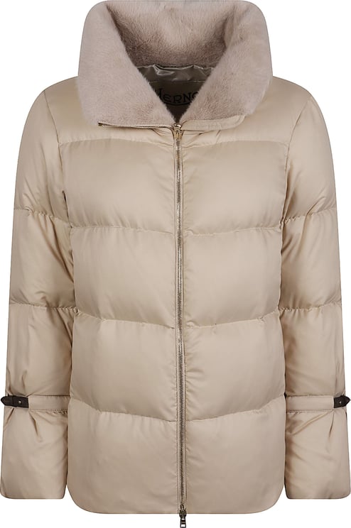 Herno Padded Down Jacket Nude