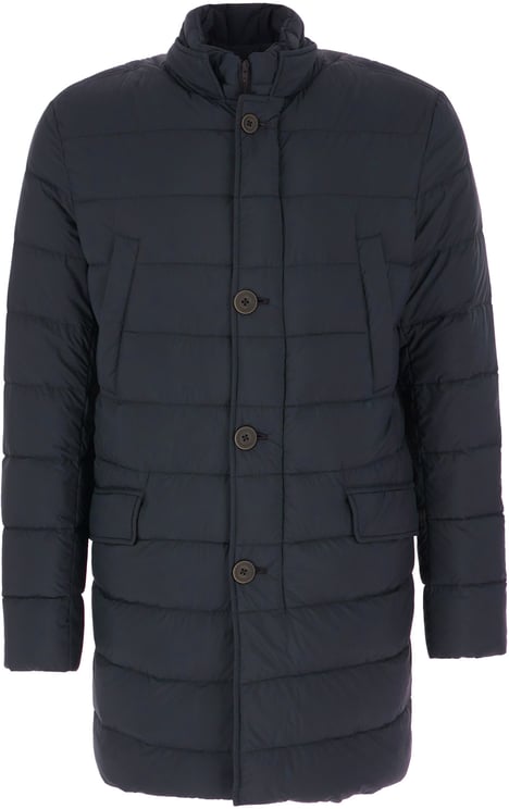 Herno Herno Midnight blue nylon down jacket