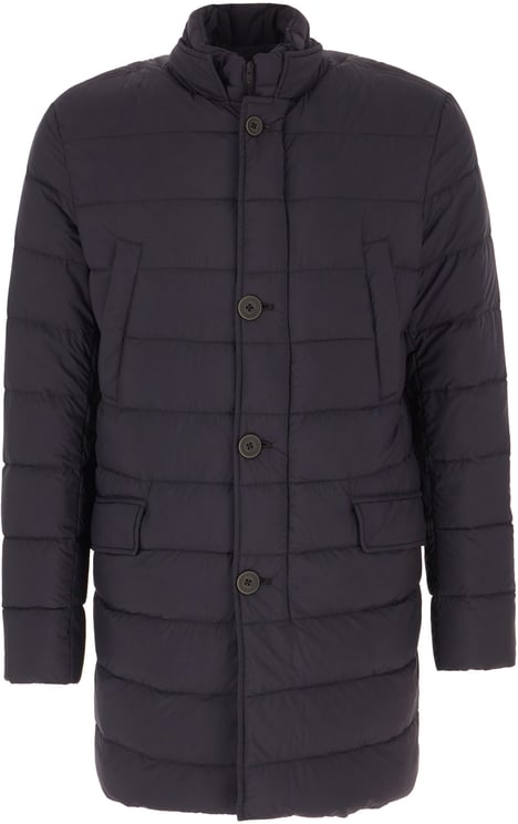 Herno Herno Charcoal nylon down jacket