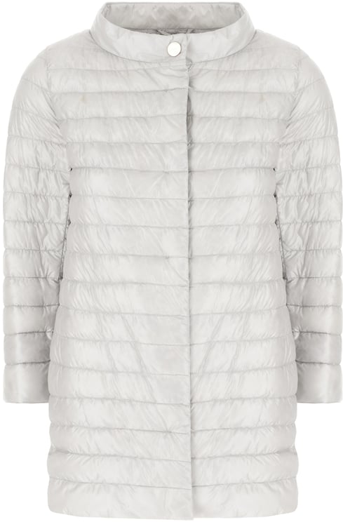 Herno Herno Light grey nylon down jacket