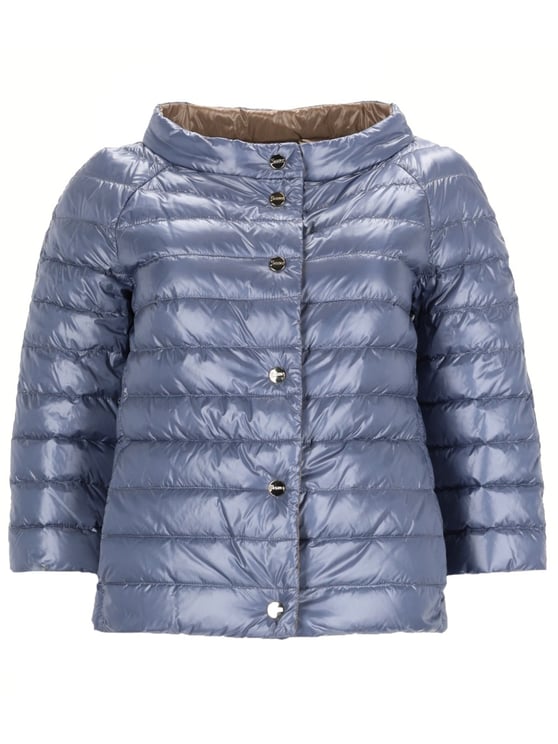 Herno Reversible Boxy Horizontal Quilted Coat