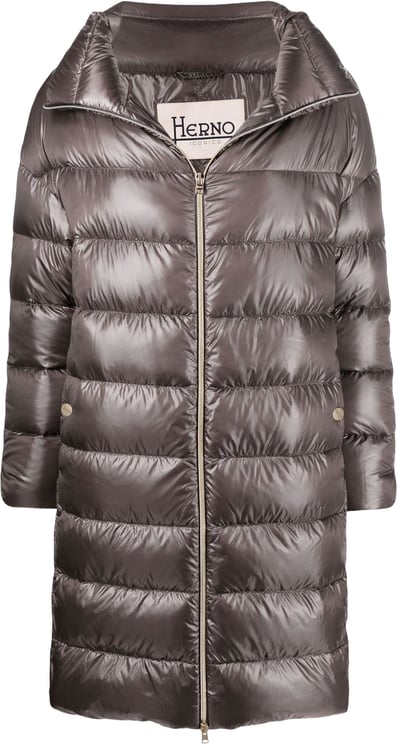Herno Coats Dark Grey