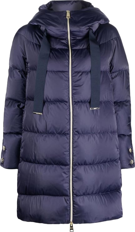 Herno Coats Navy