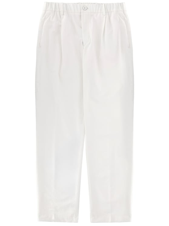 Herno Minimalist Tailored Polyester Straight-Leg Pants